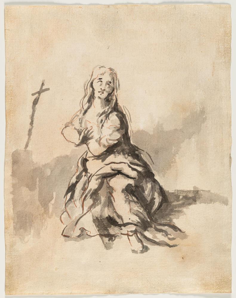 Die heilige Maria Magdalena im Gebet