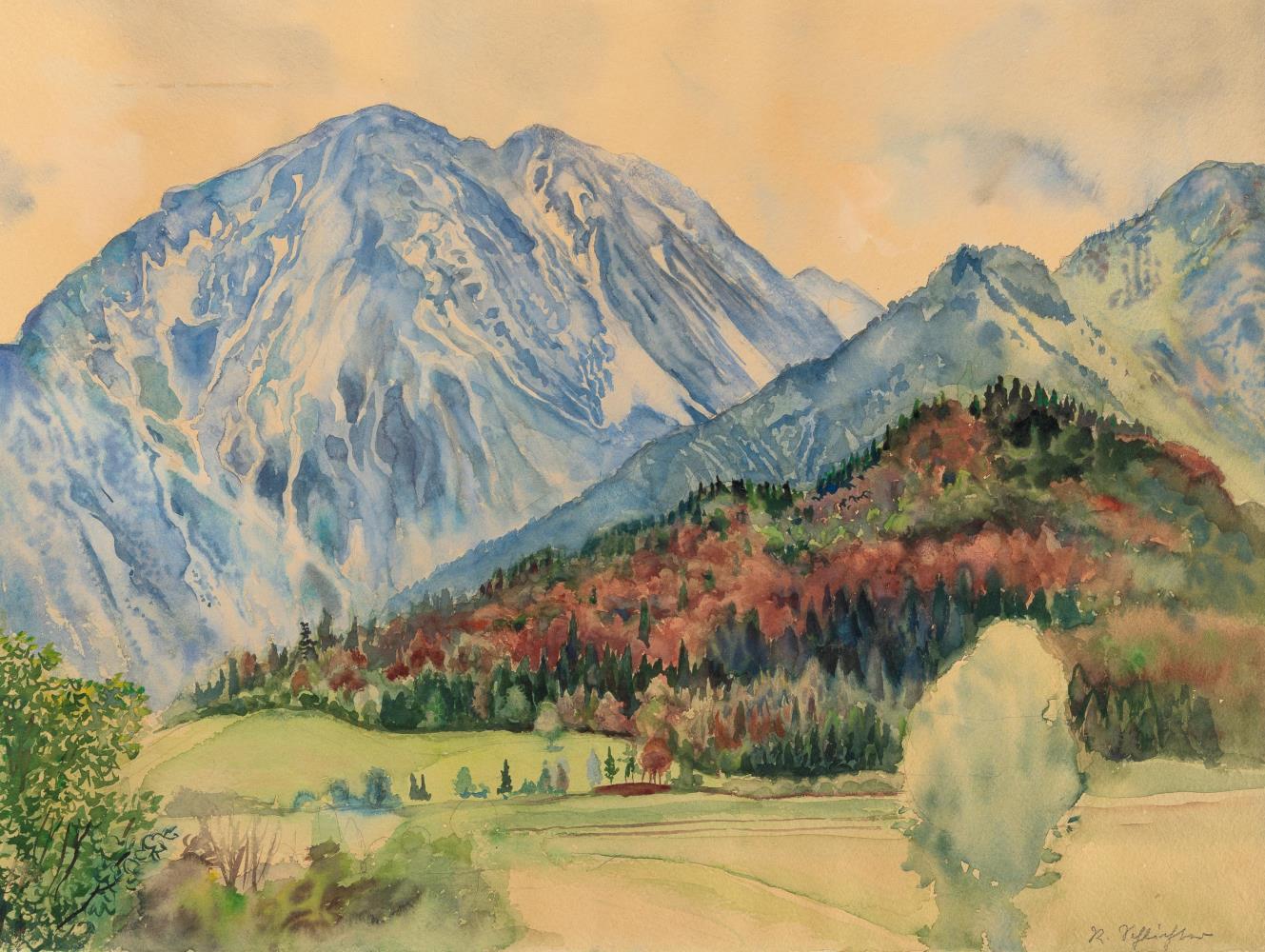 „Der Miesing b. Bayrisch-zell"