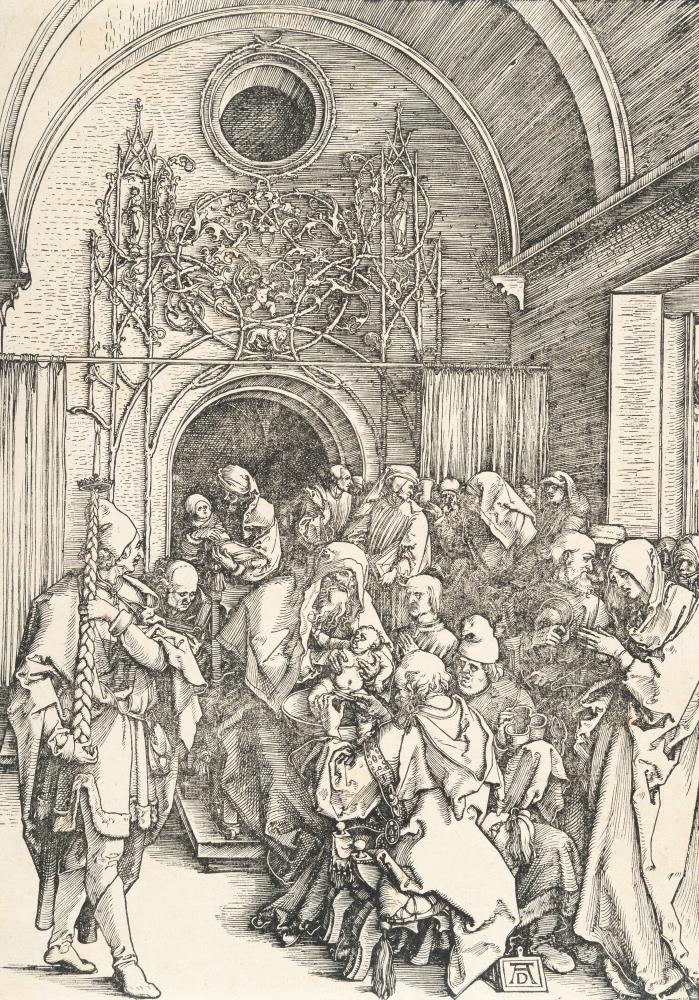 Die Beschneidung Christi, Blatt 11 aus dem Marienleben