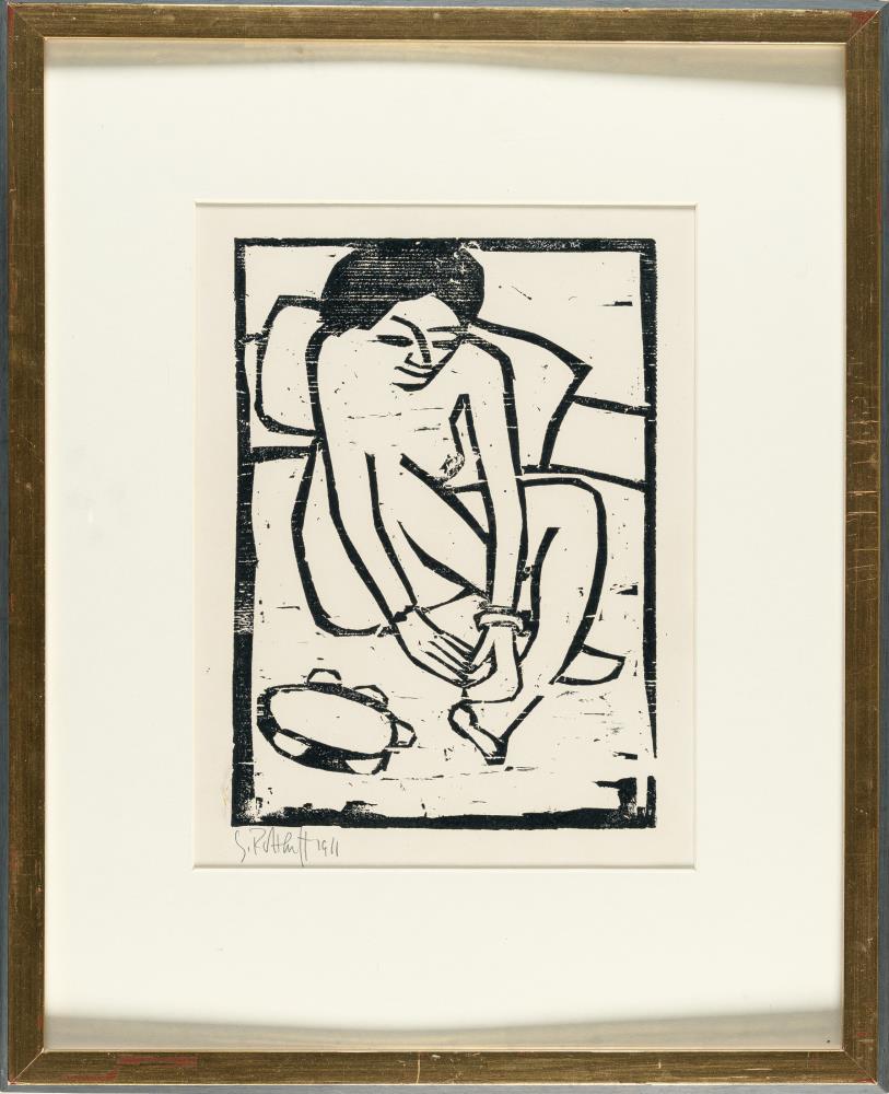 Girl with Tambourine