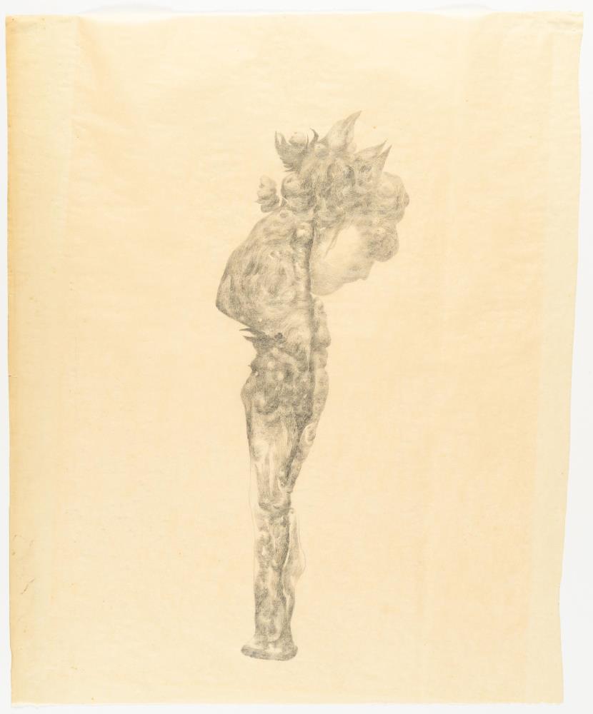 Studie zu dem Gemälde „Daphne-Büste“