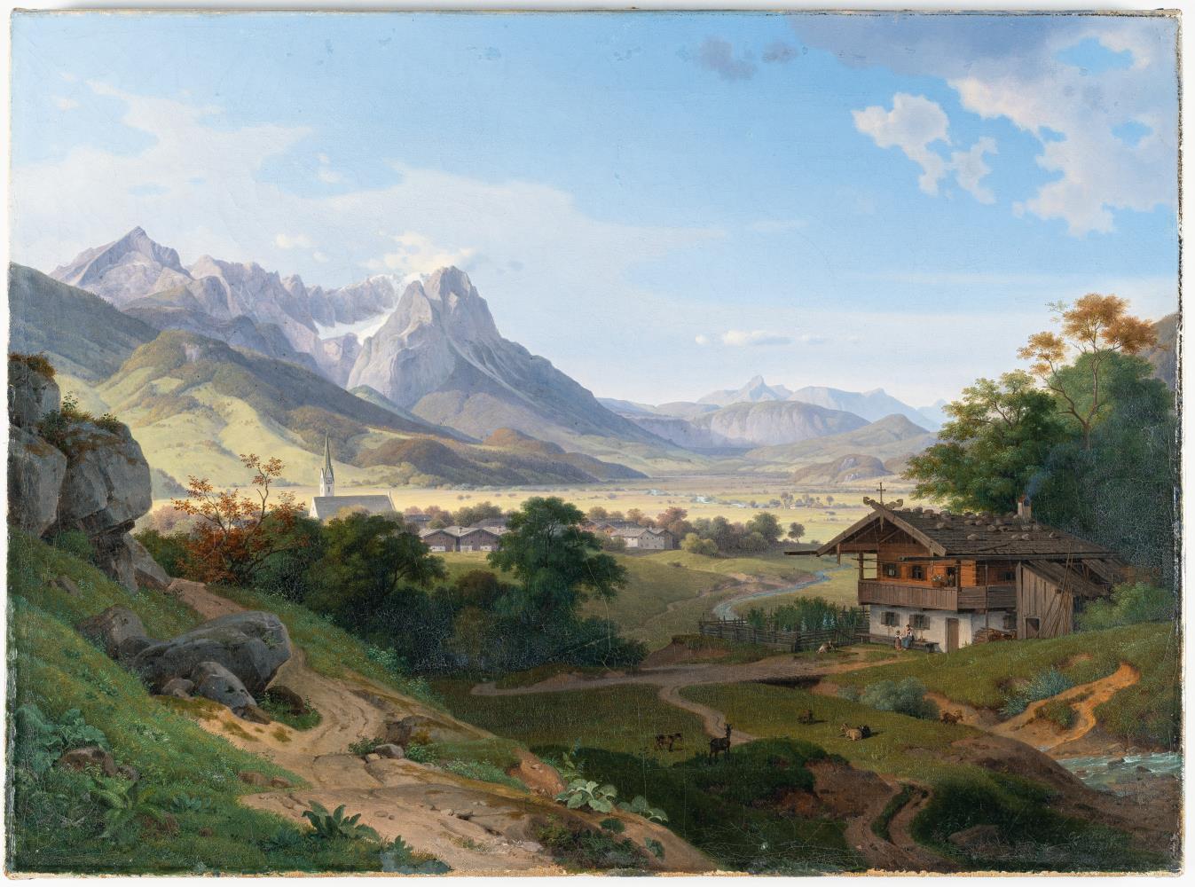 Landschaft bei Garmisch