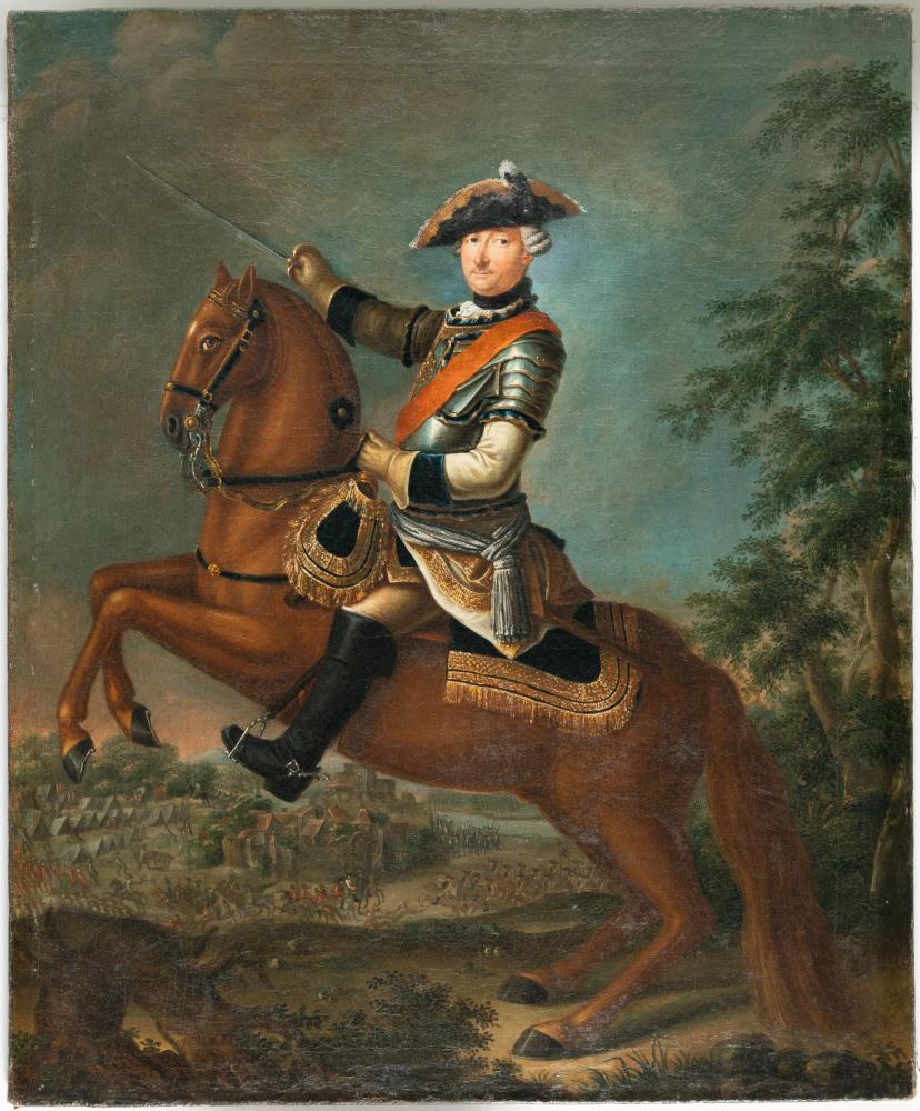 Porträt des preußischen Reitergenerals Rupert Scipio von Lentulus (1714-1787)