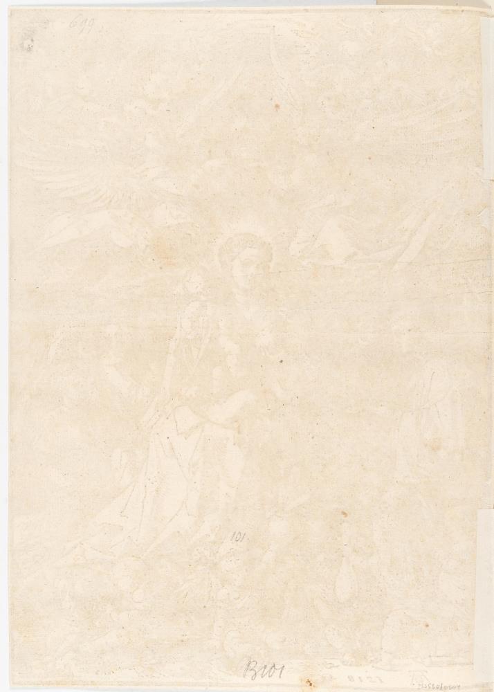 Maria als Königin der Engel (Maria von zwei Engeln gekrönt)