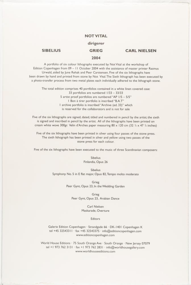 Dirigerer Sibelius, Grieg, Carl Nielsen