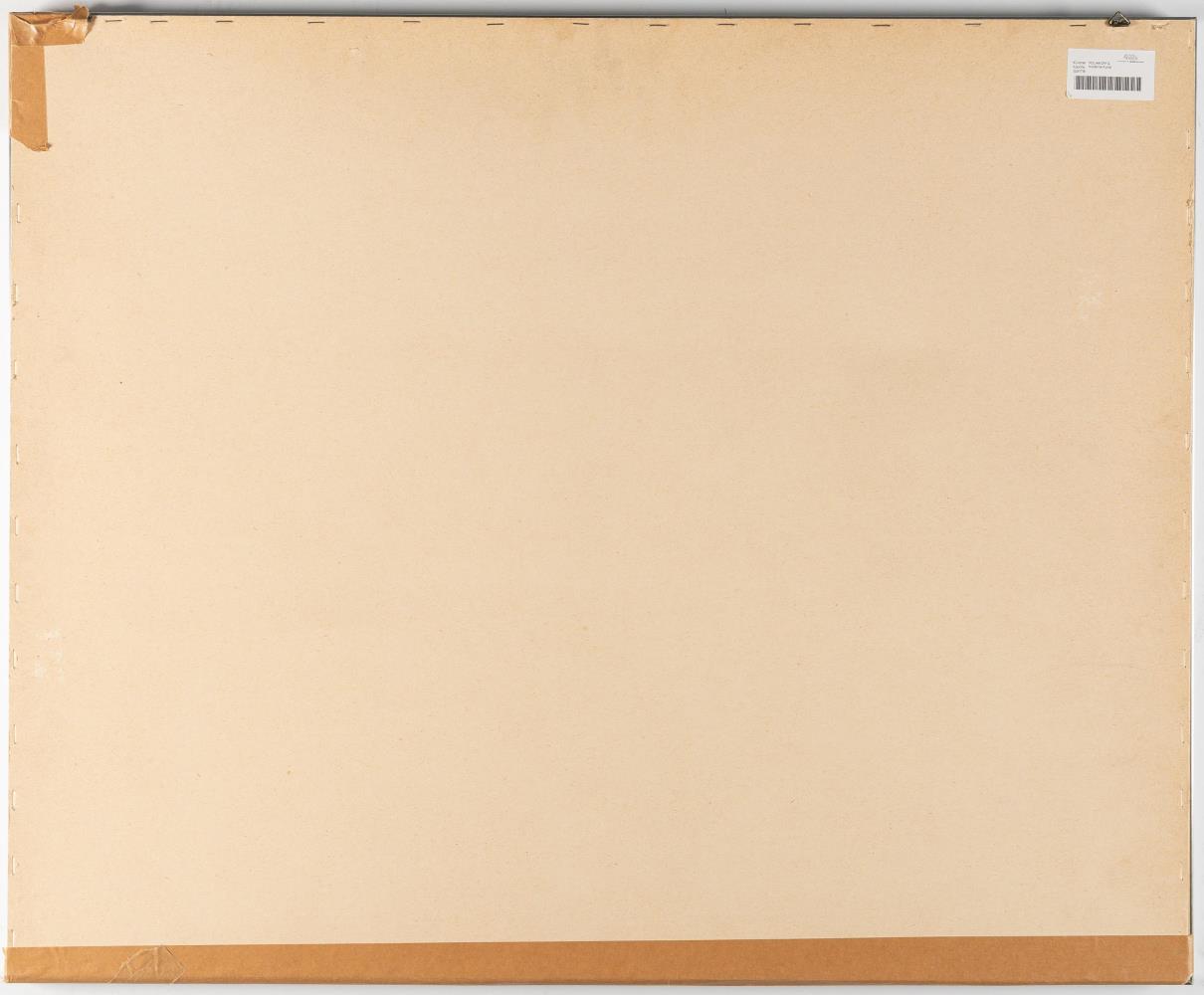 Composition verte, rouge et bleue