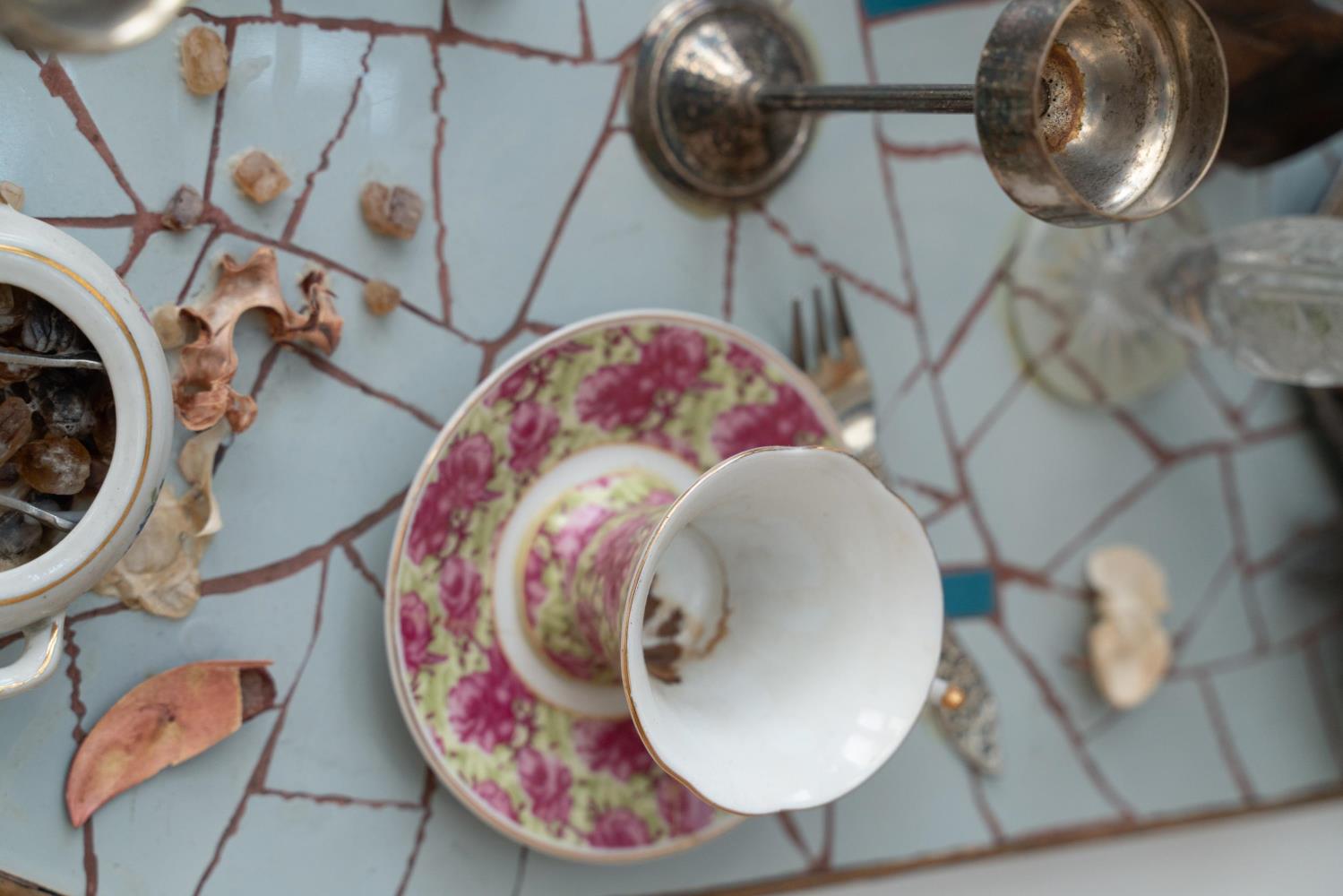 „Faux tableau piège, Serie mosaiques années 50 Vienna 2010-12“