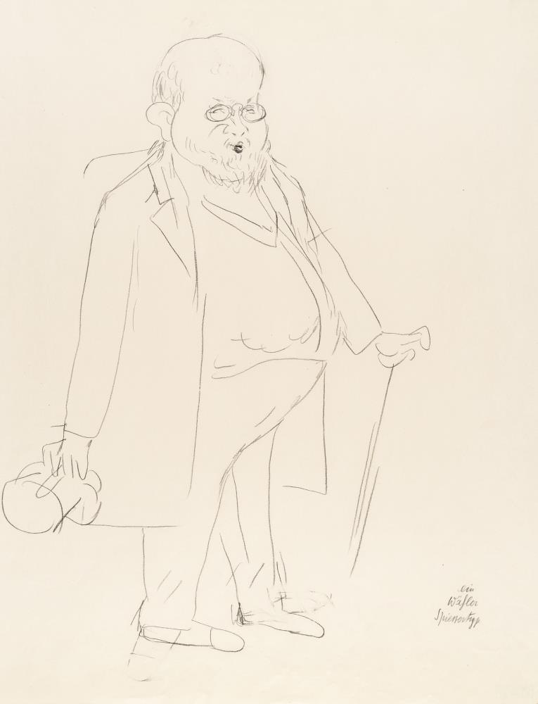 "Ein Wähler Spiessertyp" (A Bourgeois Voter)
