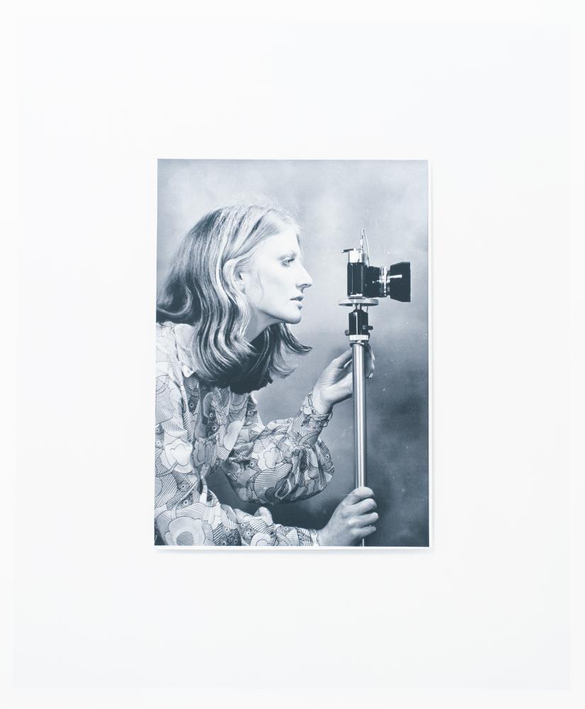 Woman with a Camera (Profile)