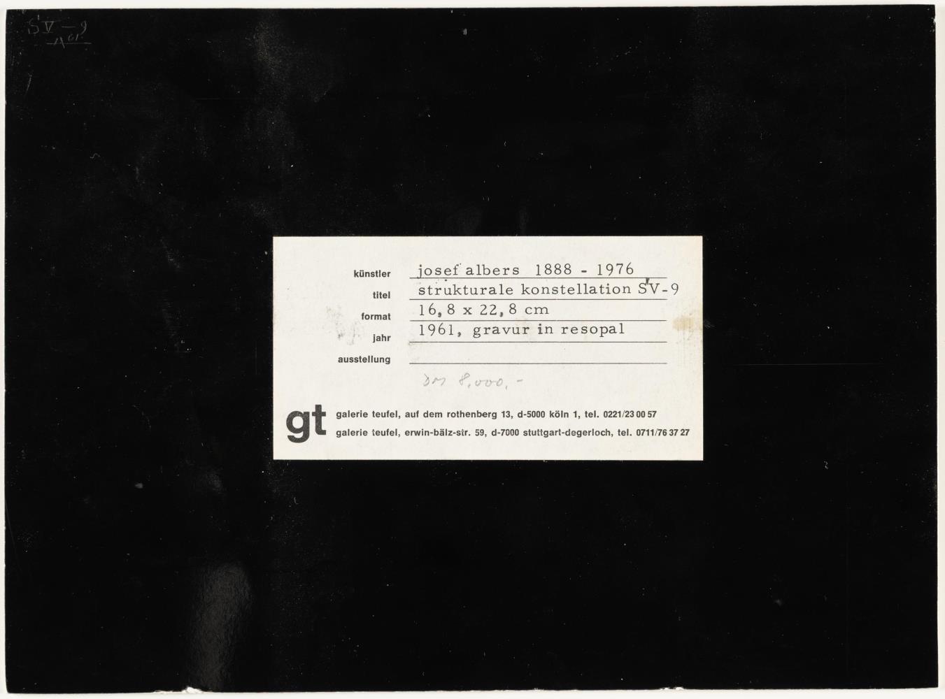 Structural Constellation „SV-9“