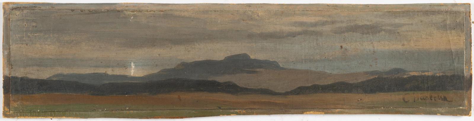 Weite Vorgebirgslandschaft