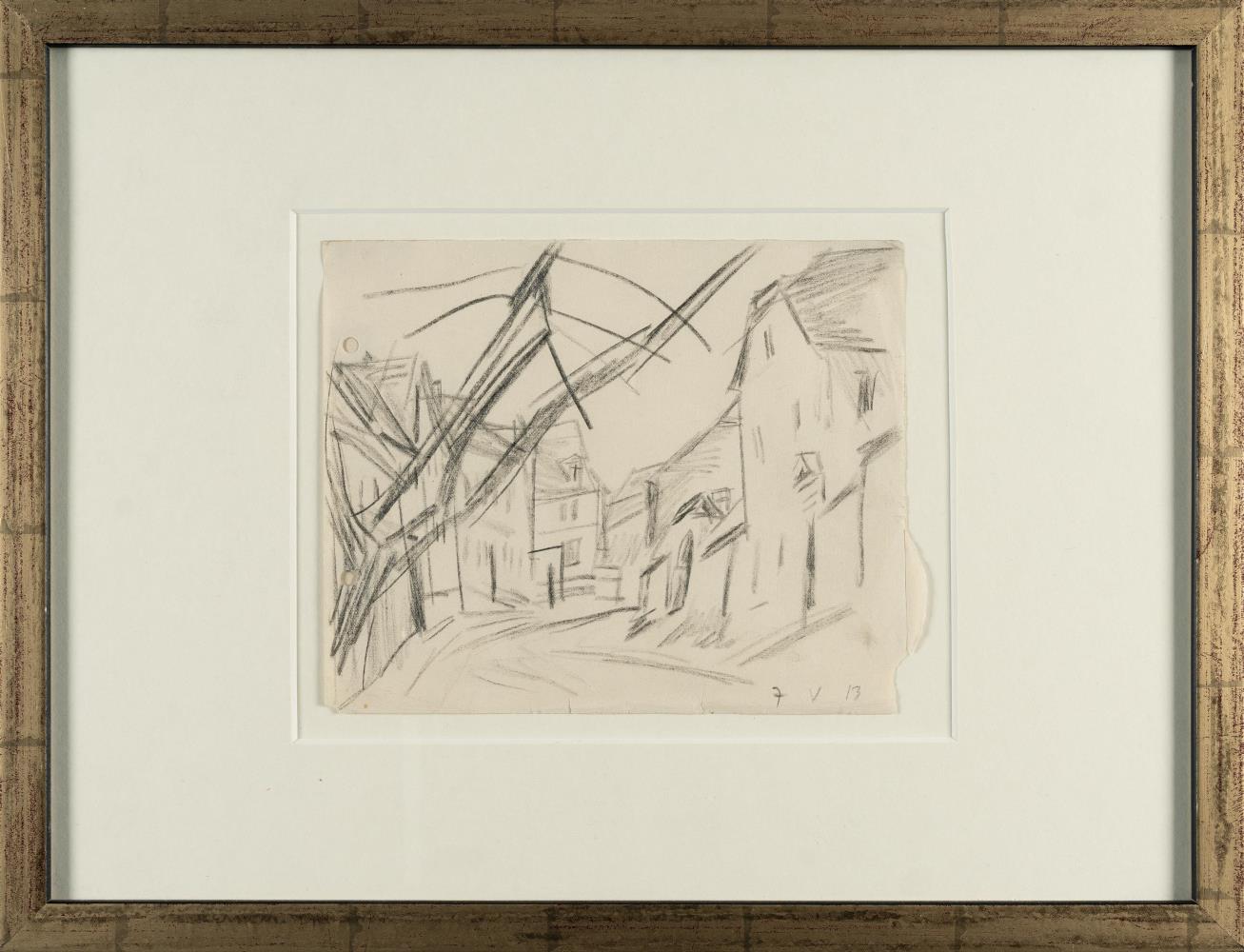 Dorfstraße, Thüringen (Village Street Thuringia)