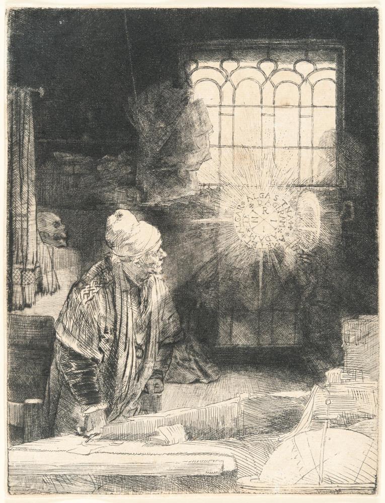Gelehrter in seiner Stube, genannt: Faust