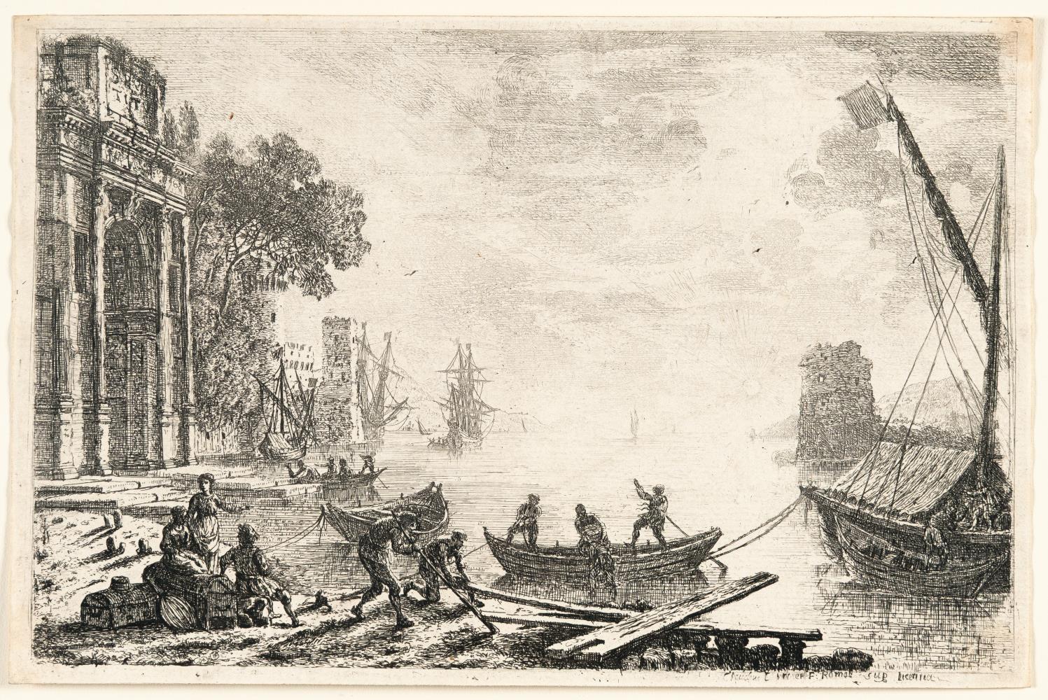 Le Soleil levant (Hafenszene mit aufgehender Sonne)