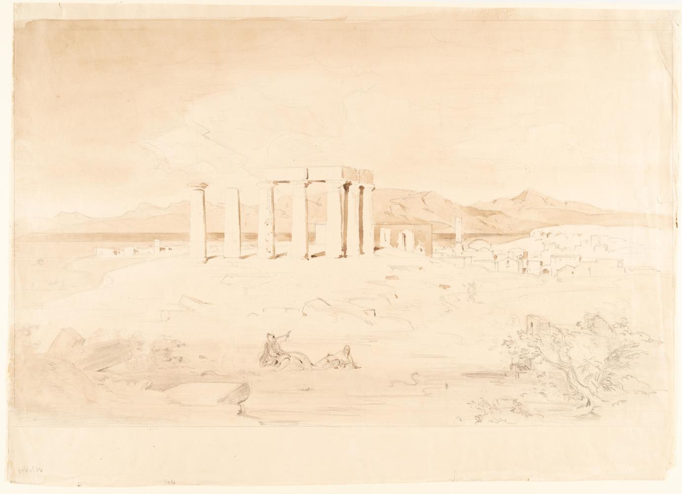 Der Apollon-Tempel in Korinth