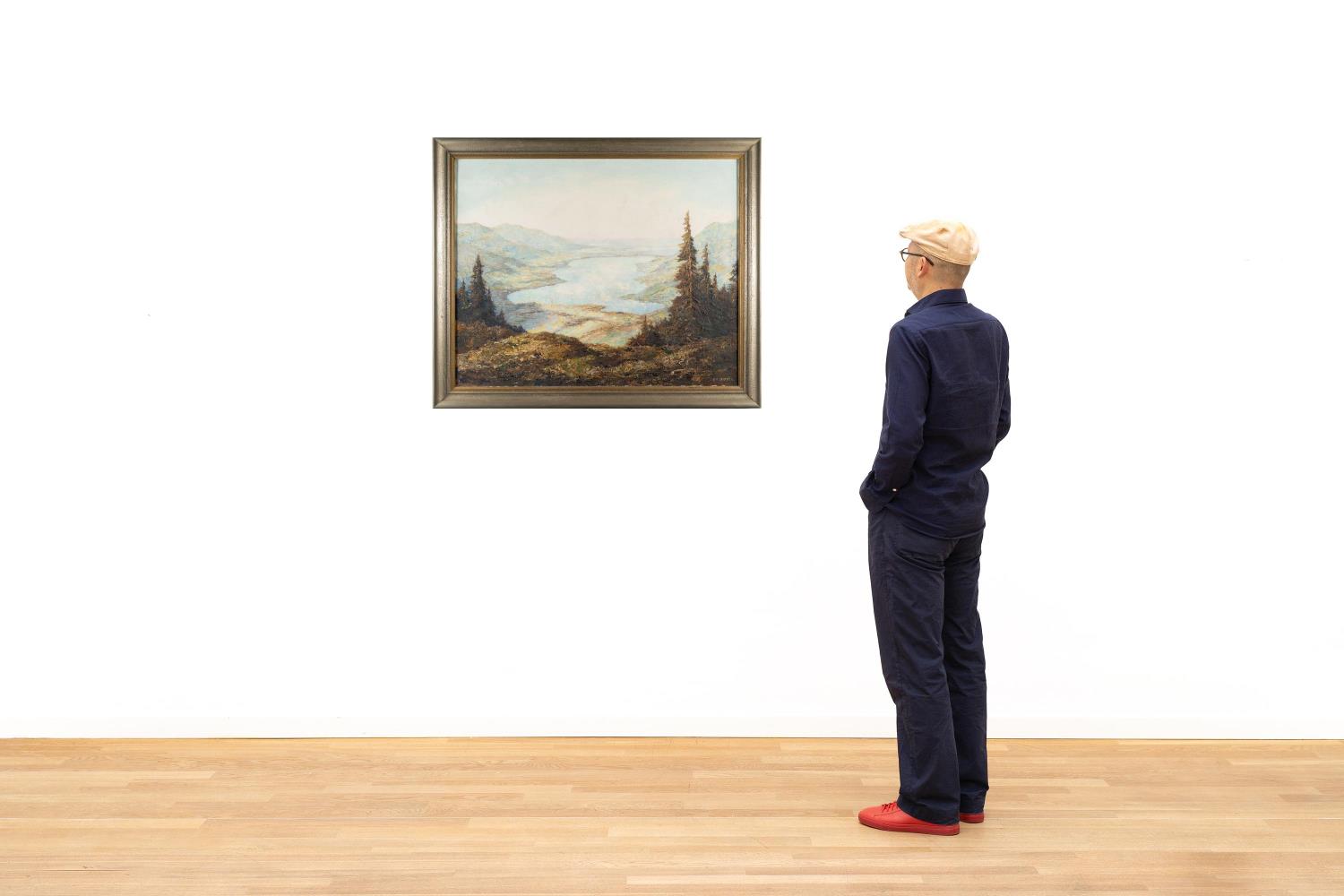 "Blick auf den Tegernsee vom Wallberg gesehen"