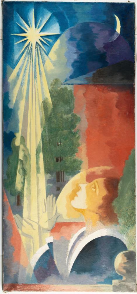 Mädchen mit Abendstern