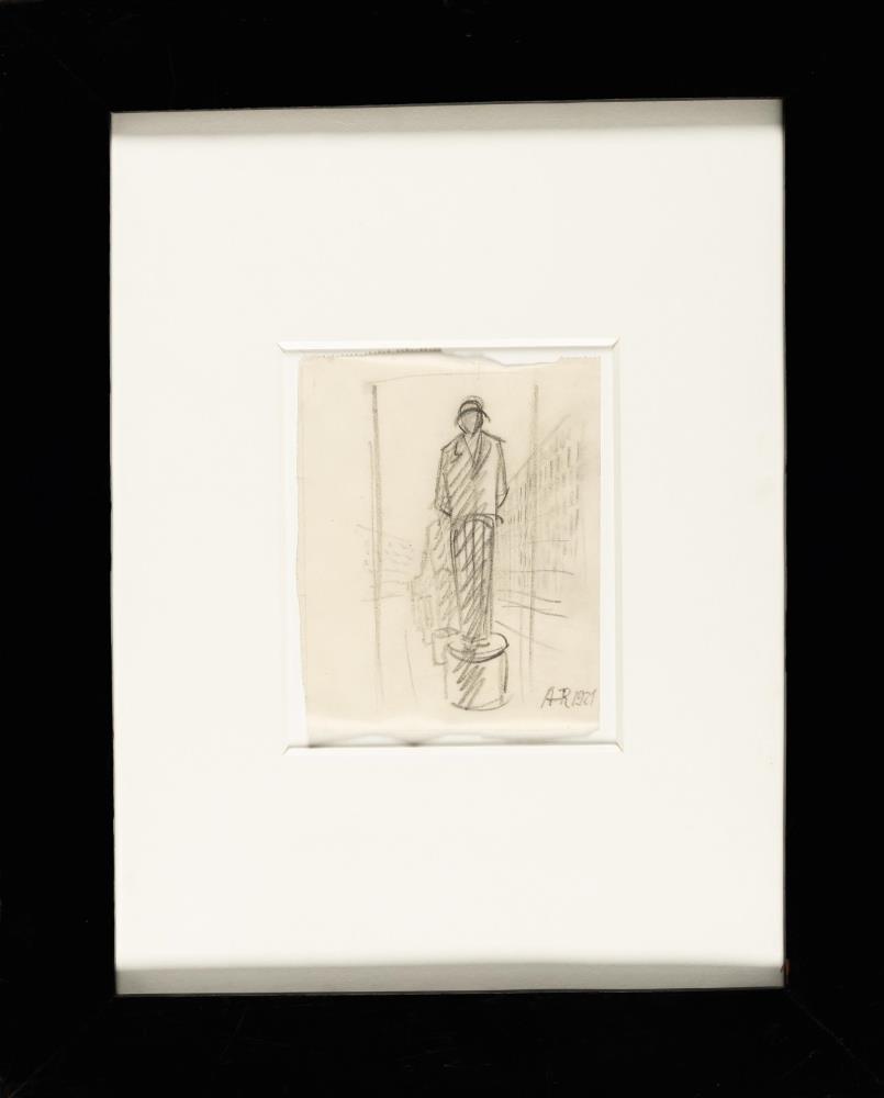 Ohne Titel (Figur auf Sockel)