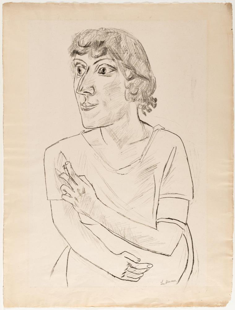 Sarika mit Zigarrette