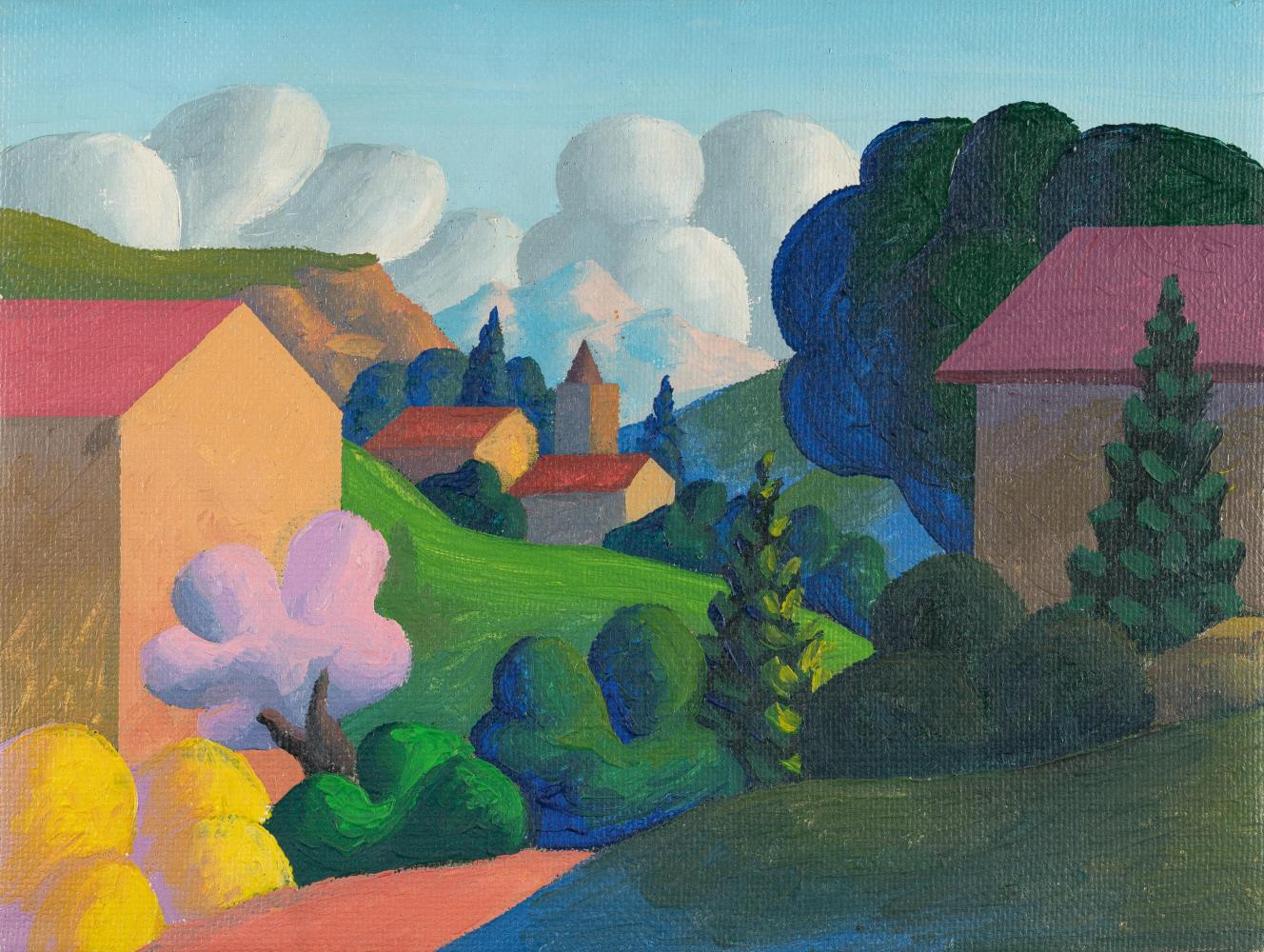 Ohne Titel (Landschaft)