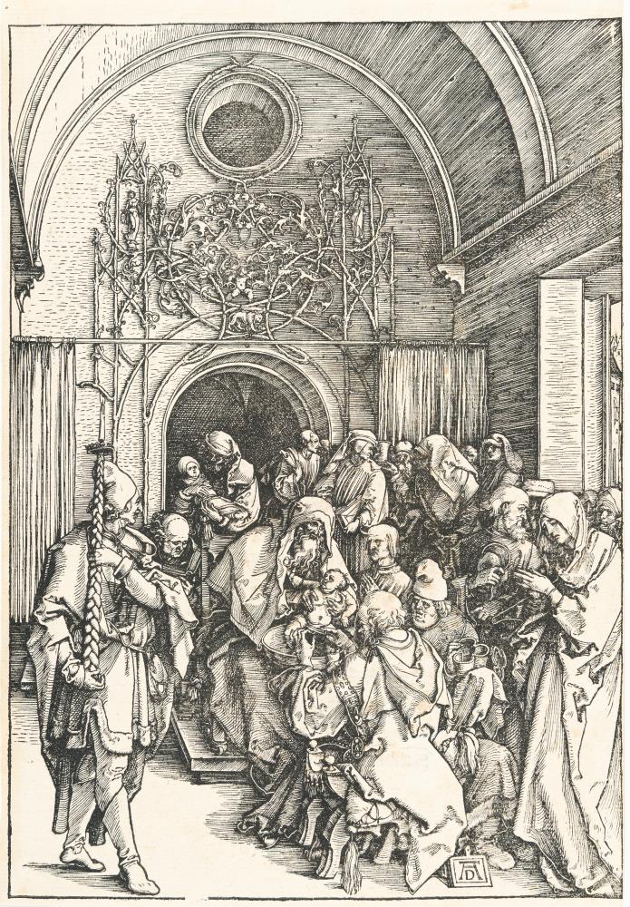 Die Beschneidung Christi, Blatt 11 aus dem Marienleben