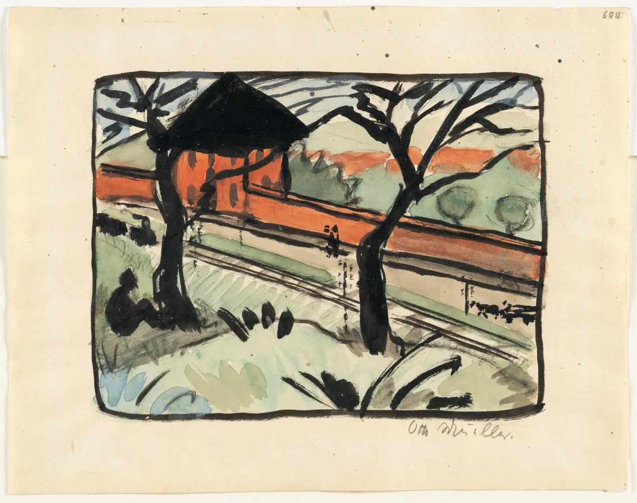 Village Street (Schmiedeberg Station/Giant Mountains)