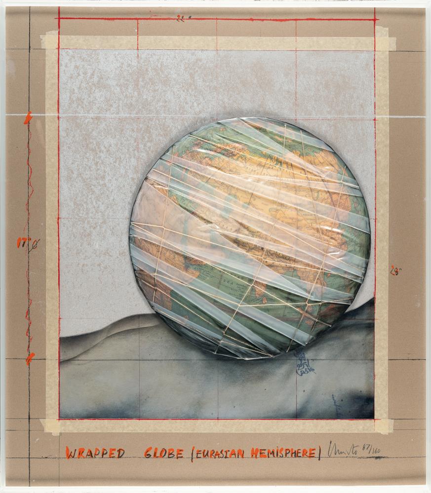 Wrapped Globe (Eurasian Hemisphere)