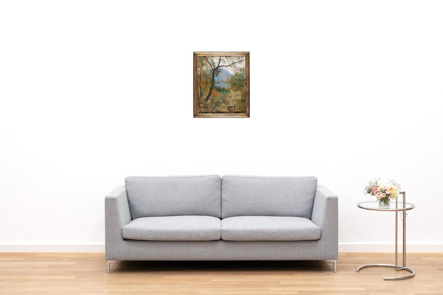 Slevogt painting in the countryside