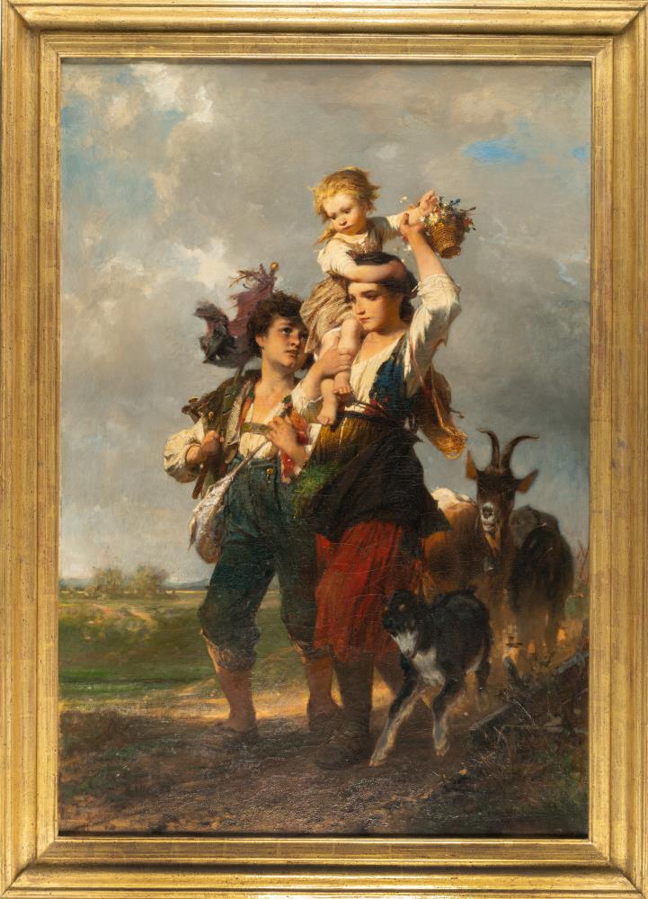 Kinder mit Geißen