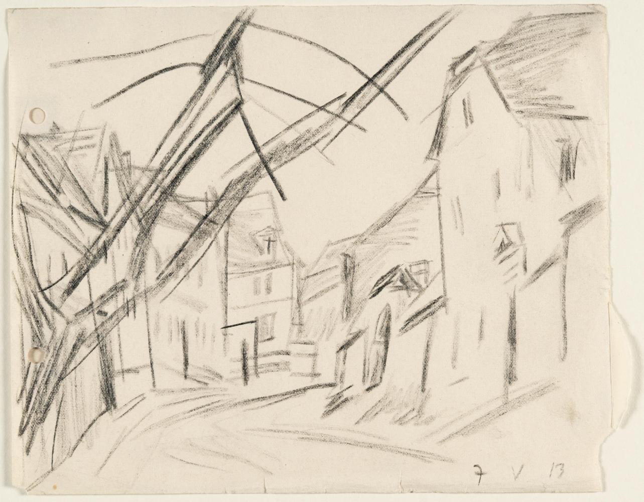 Dorfstraße, Thüringen (Village Street Thuringia)