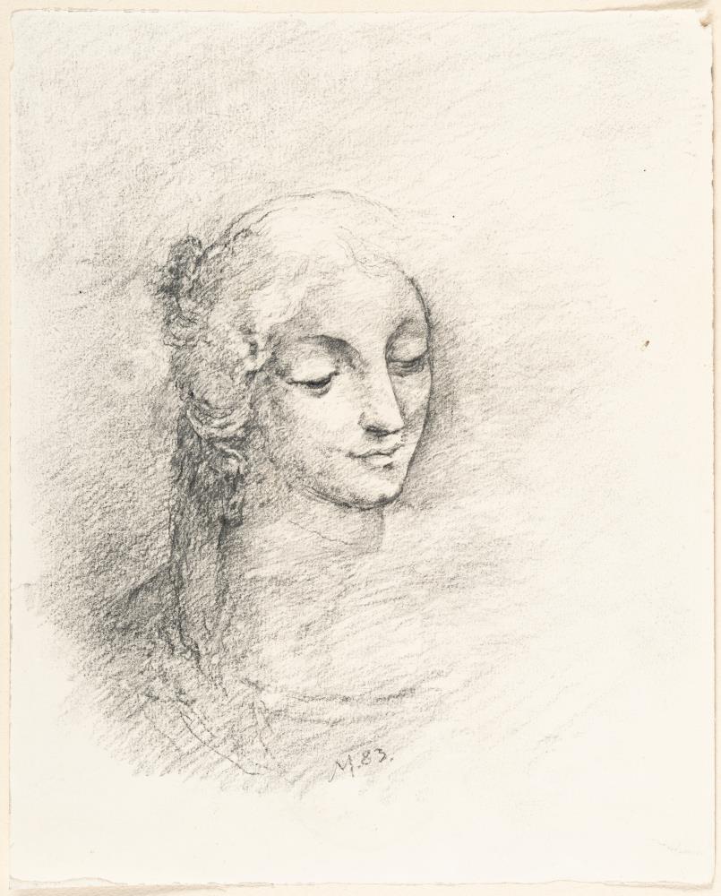 Kopie nach Karton "Heilige Anna" von Leonardo da Vinci, London, National Gallery