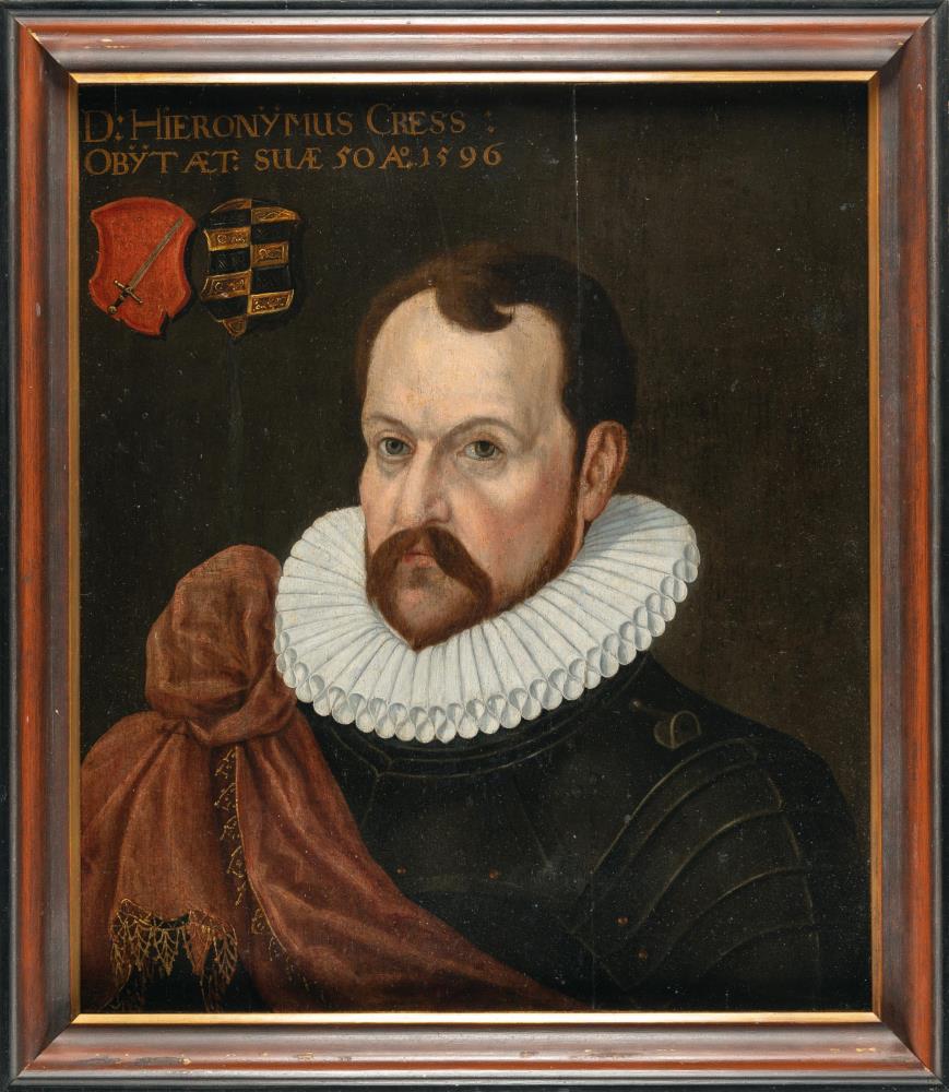 Brustbildnis des Hieronymus Kress von Kressenstein (1546-1596)