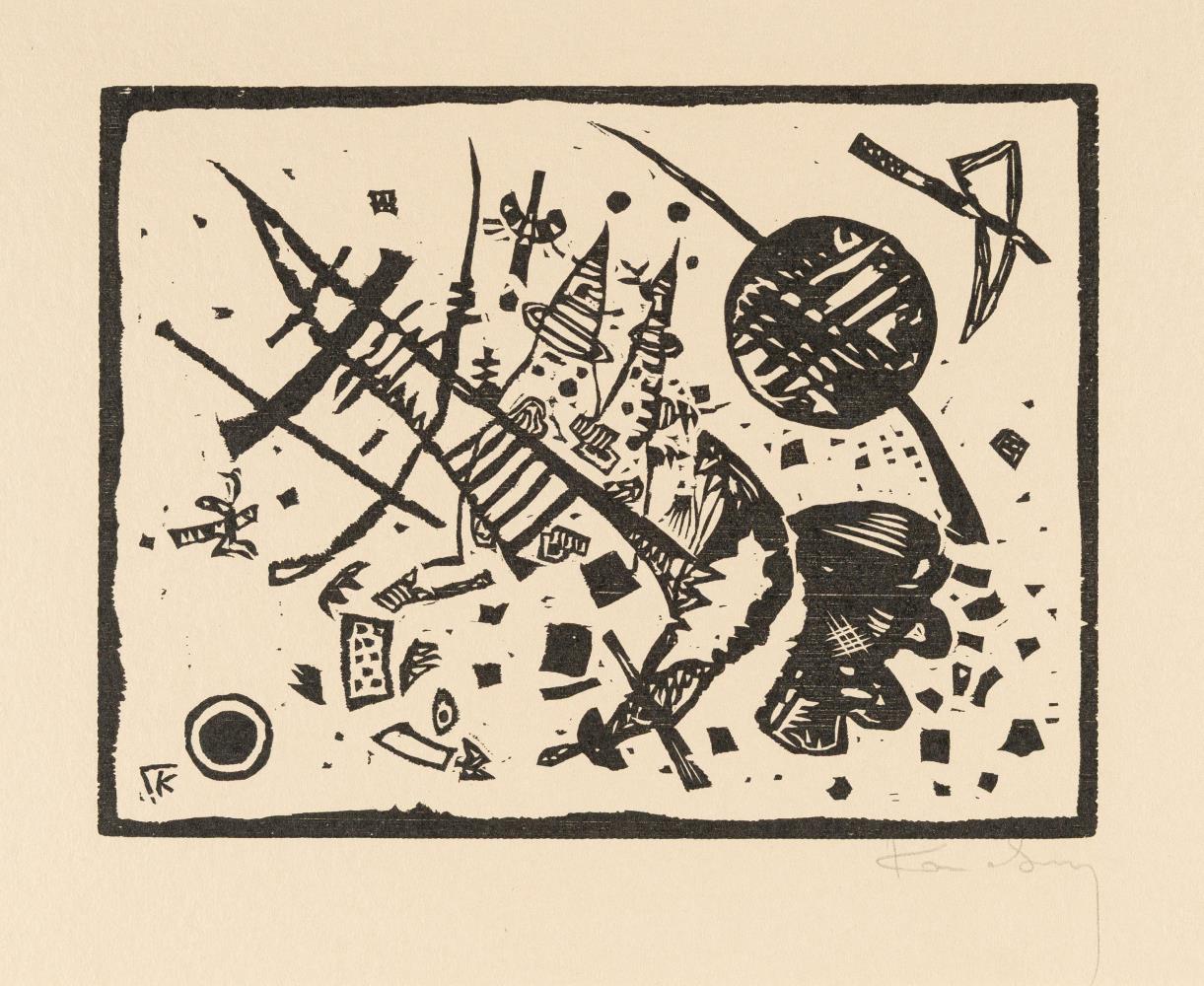 Holzschnitt für die Ganymed-Mappe