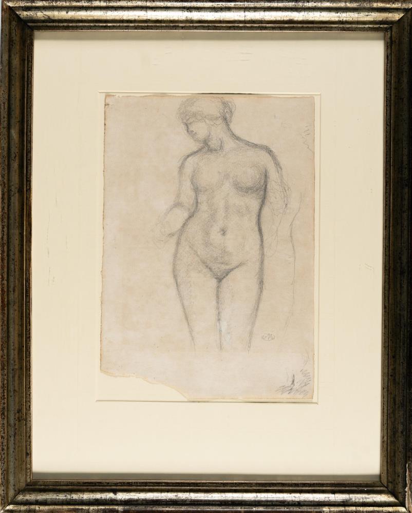 Stehender weiblicher Akt