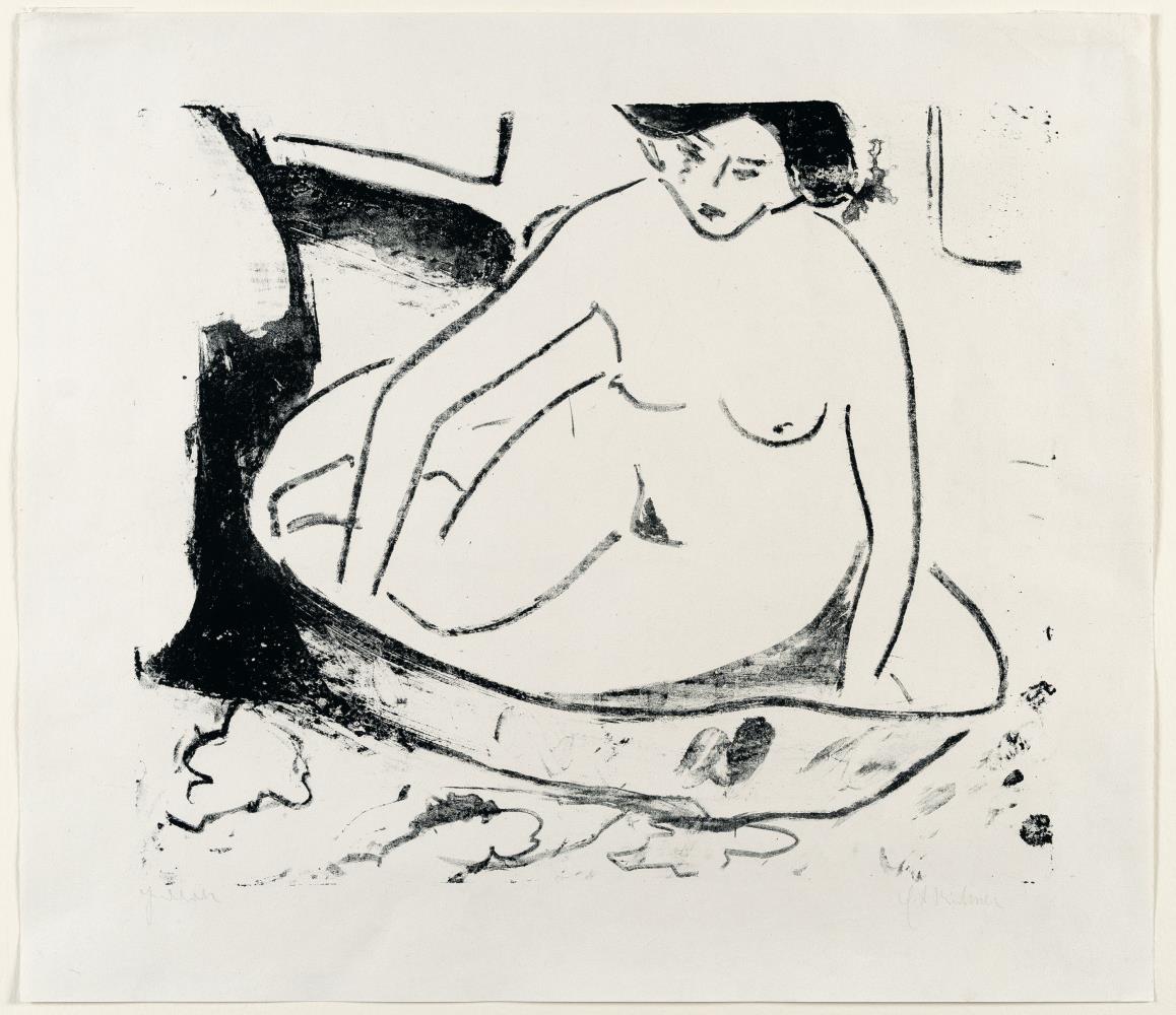 Girl in a Bath