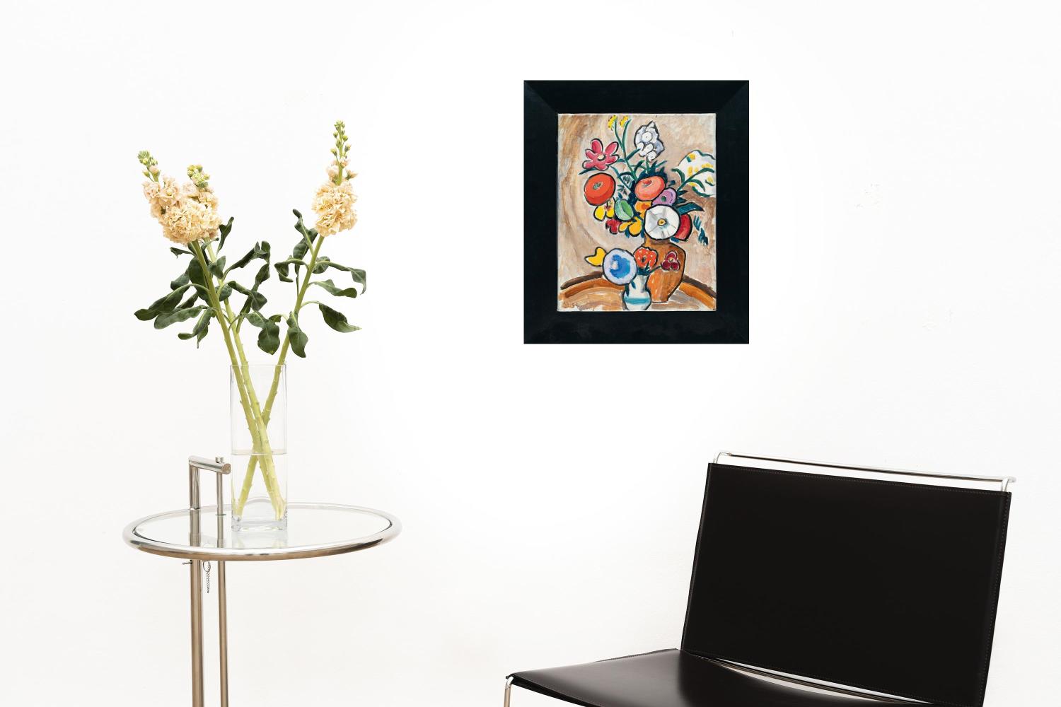 "Buntes Blumenbild" (Colourful Flower Painting)