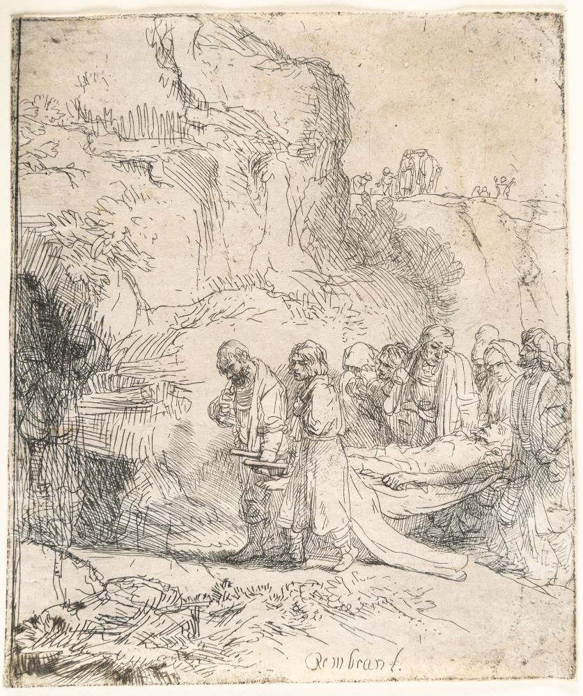 Christus, zu Grabe getragen