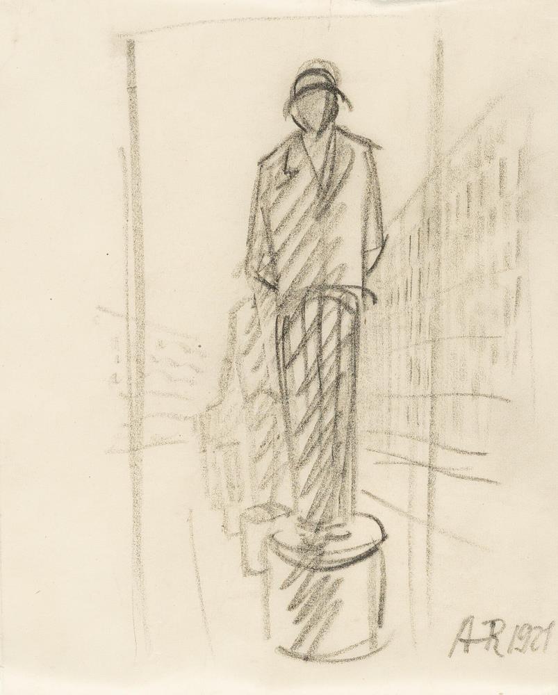 Ohne Titel (Figur auf Sockel)