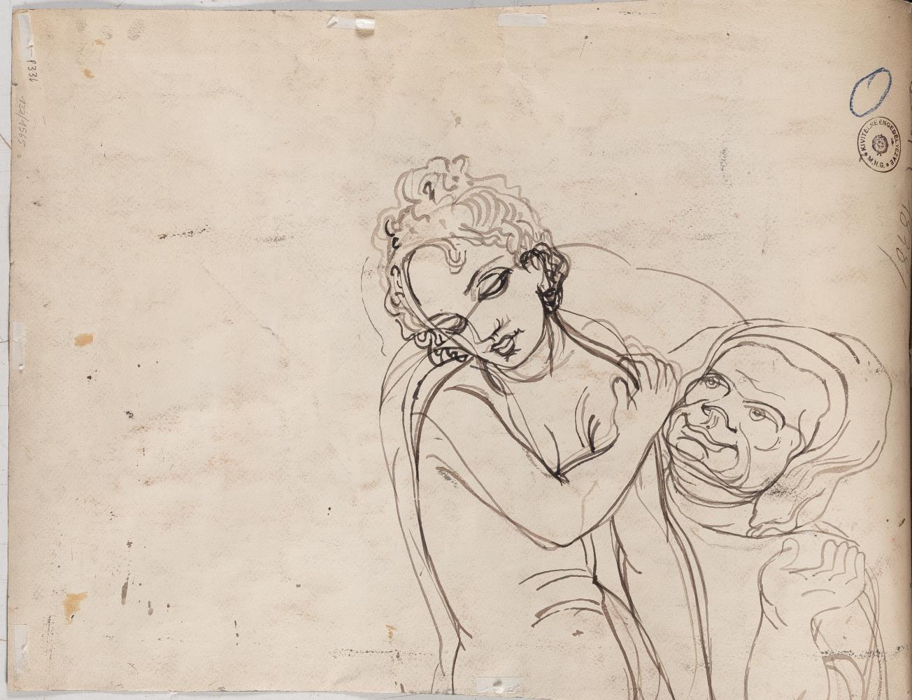 Lady with a headscarf