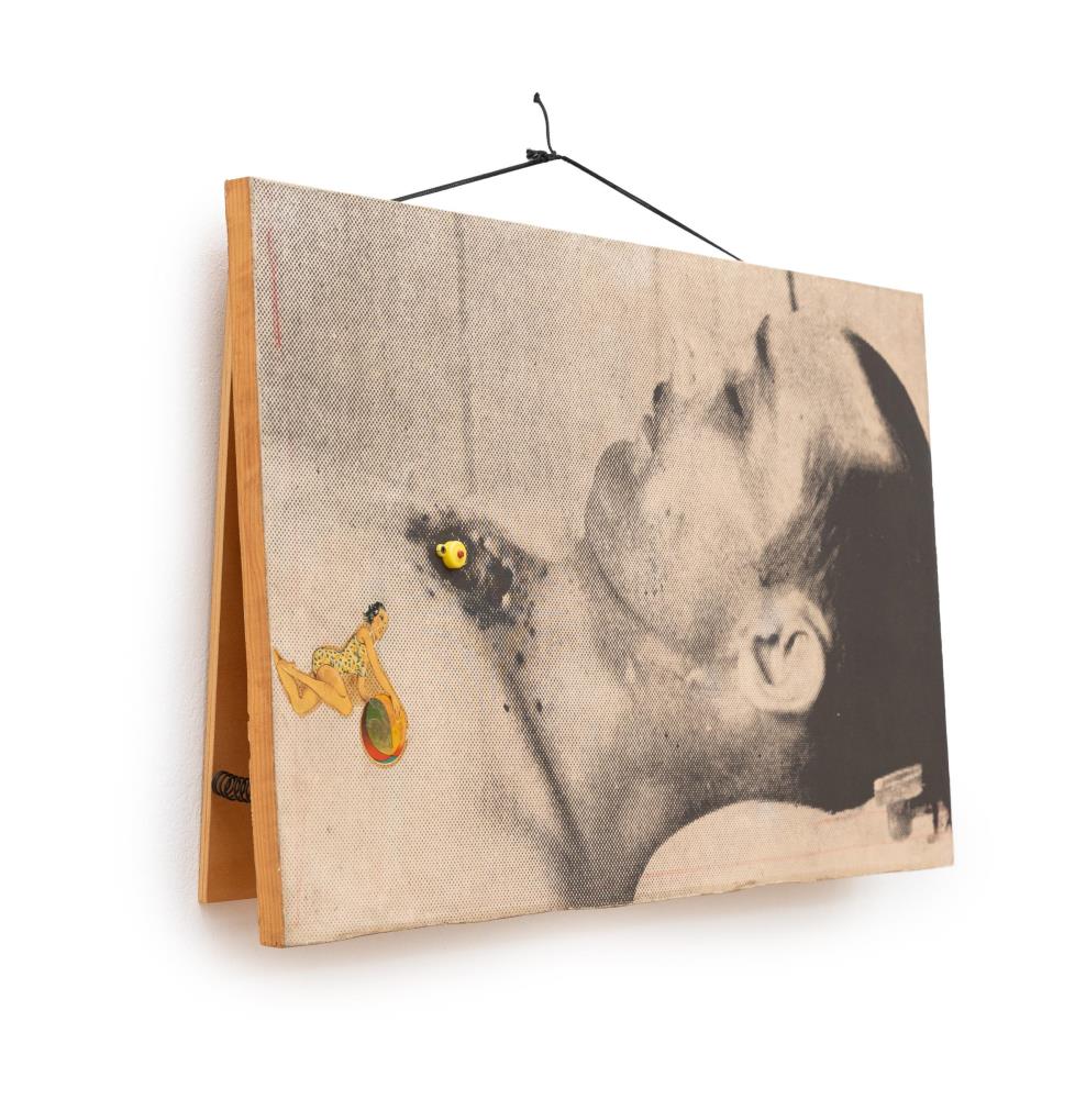 „Totlachen („crever de rire)“, aus dem Zyklus Criminal
Investigations")