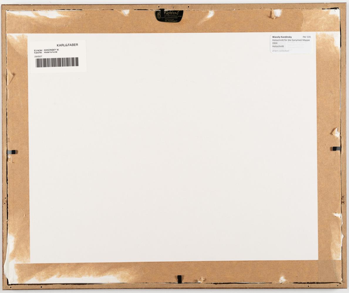 Holzschnitt für die Ganymed-Mappe