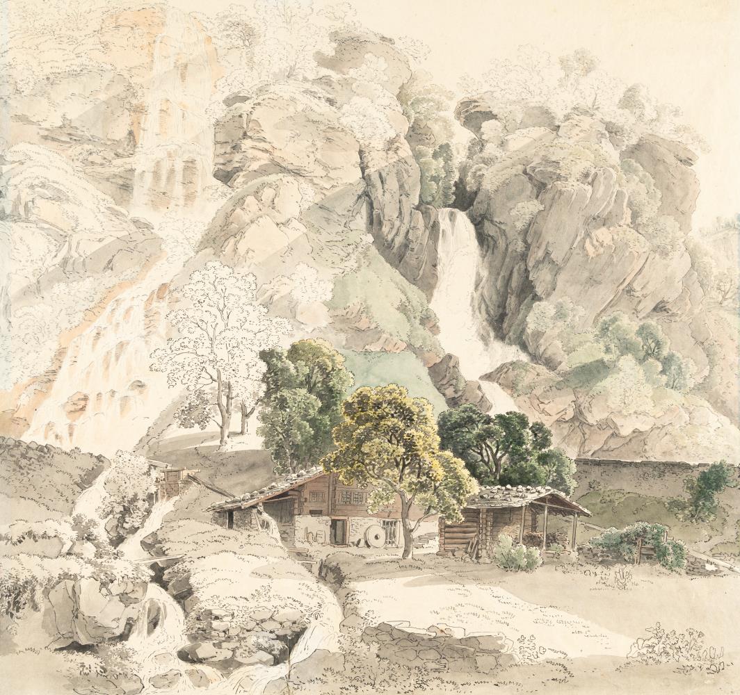 Die Giessbachfälle im Berner Oberland