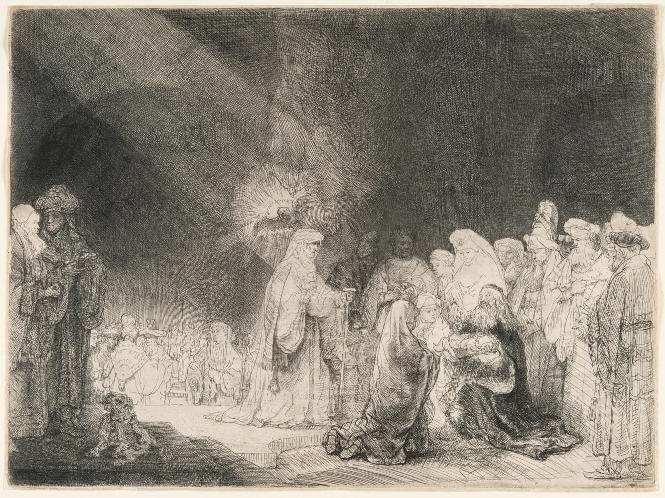Die Darstellung im Tempel (im Breitformat)
