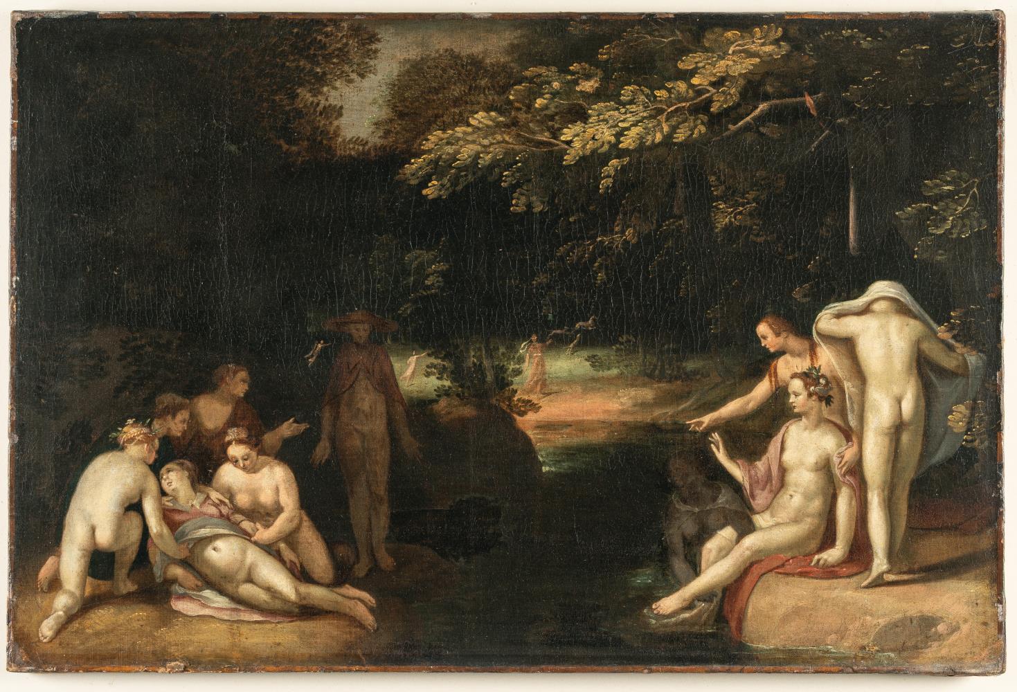 Diana entdeckt die Schwangerschaft der Callisto