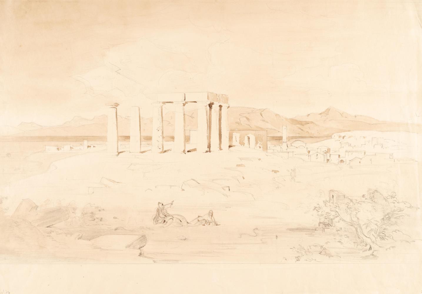 Der Apollon-Tempel in Korinth