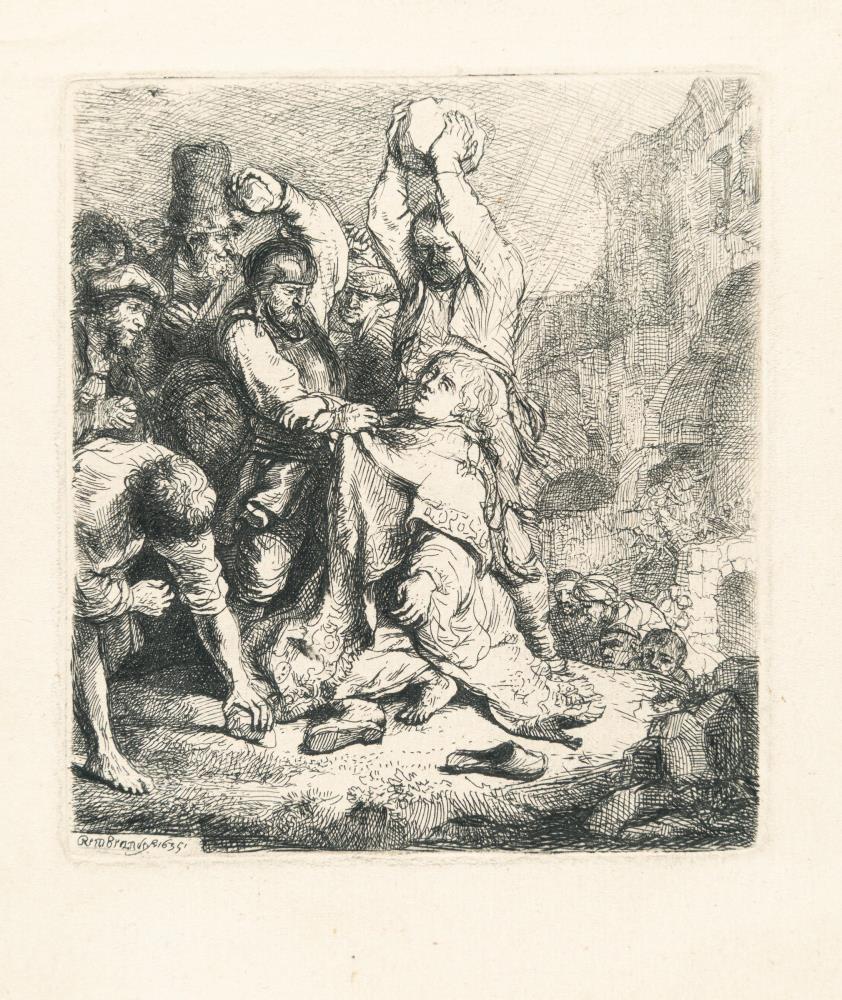 Die Steinigung des heiligen Stephanus