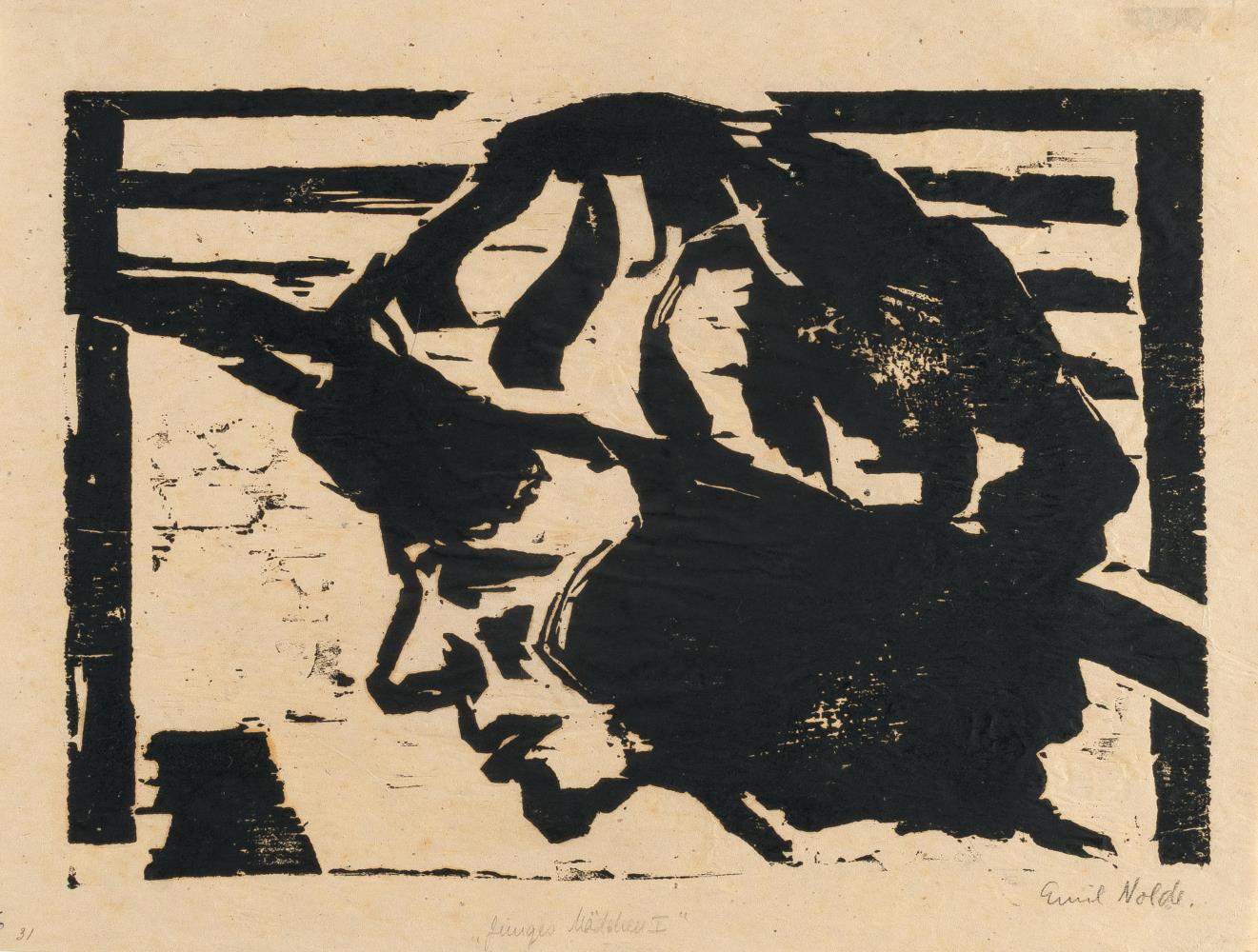 „Junges Mädchen I“