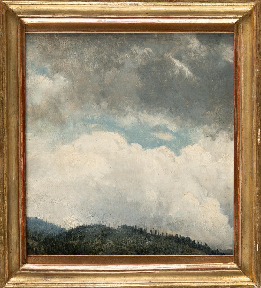 Wolken über Alpenkamm
