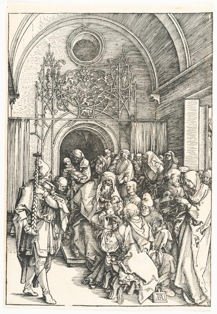 Die Beschneidung Christi, Blatt 11 aus dem Marienleben