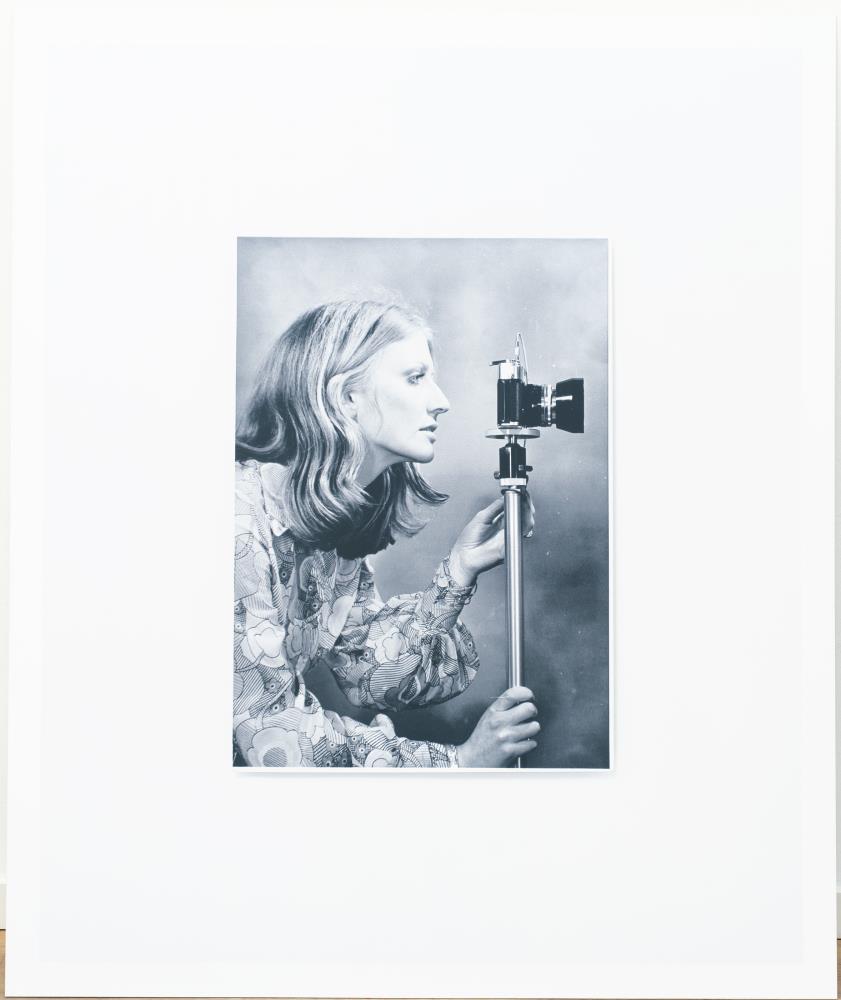 Woman with a Camera (Profile)